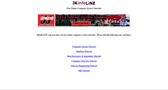 Desktop Screenshot of jkinfoline.com