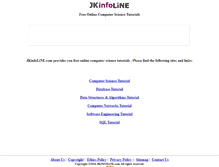 Tablet Screenshot of jkinfoline.com